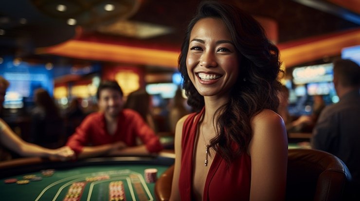 Pengguna menikmati sensasi Live Casino interaktif di platform bayam123 dengan keamanan kuat